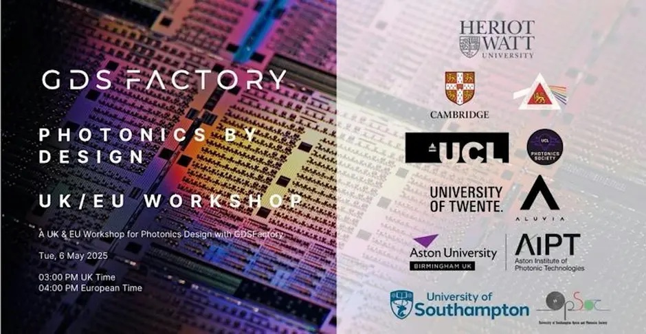 UK/EU PIC design with GDSFactory
